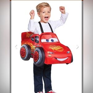 Cars Lightning McQueen 3D Costume for Toddlers used- like new